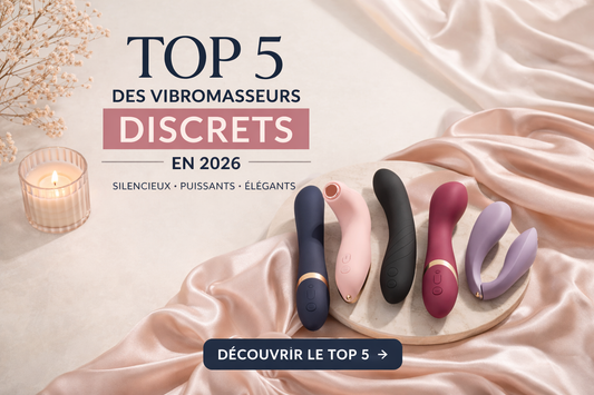 Top 5 des vibromasseurs discrets en 2026 (silencieux & puissants)