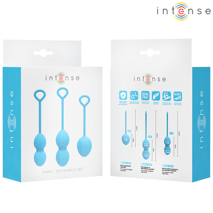INTENSE - CHARLI KEGEL BALL KIT BLEU