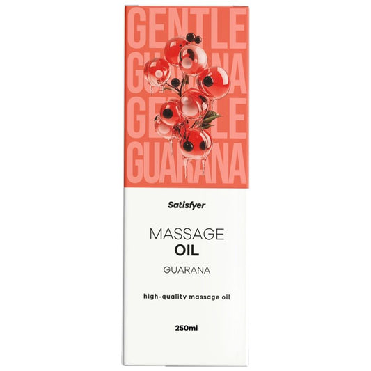 SATISFYER - HUILE DE MASSAGE DE HAUTE QUALITÉ AU GUARANA 250 ML