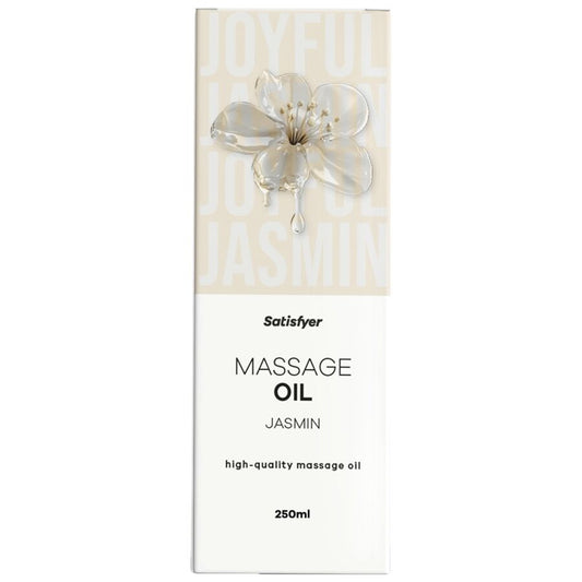 SATISFYER - HUILE DE MASSAGE AU JASMIN DE HAUTE QUALITÉ 250 ML