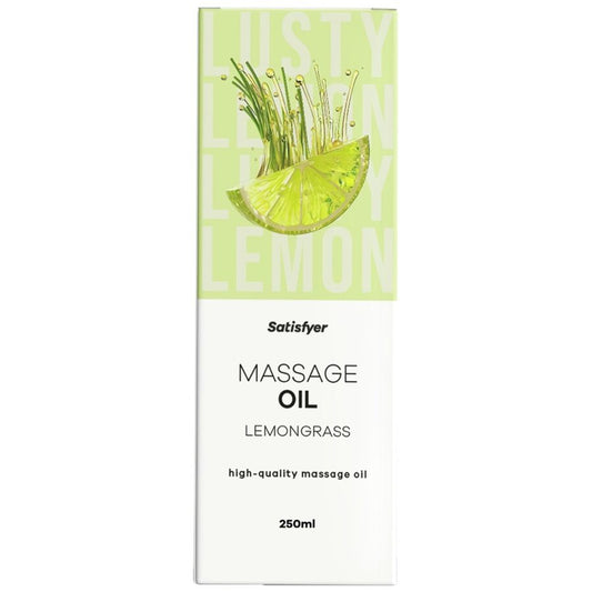 SATISFYER - HUILE DE MASSAGE DE HAUTE QUALITÉ À LA CITRONNELLE 250 ML