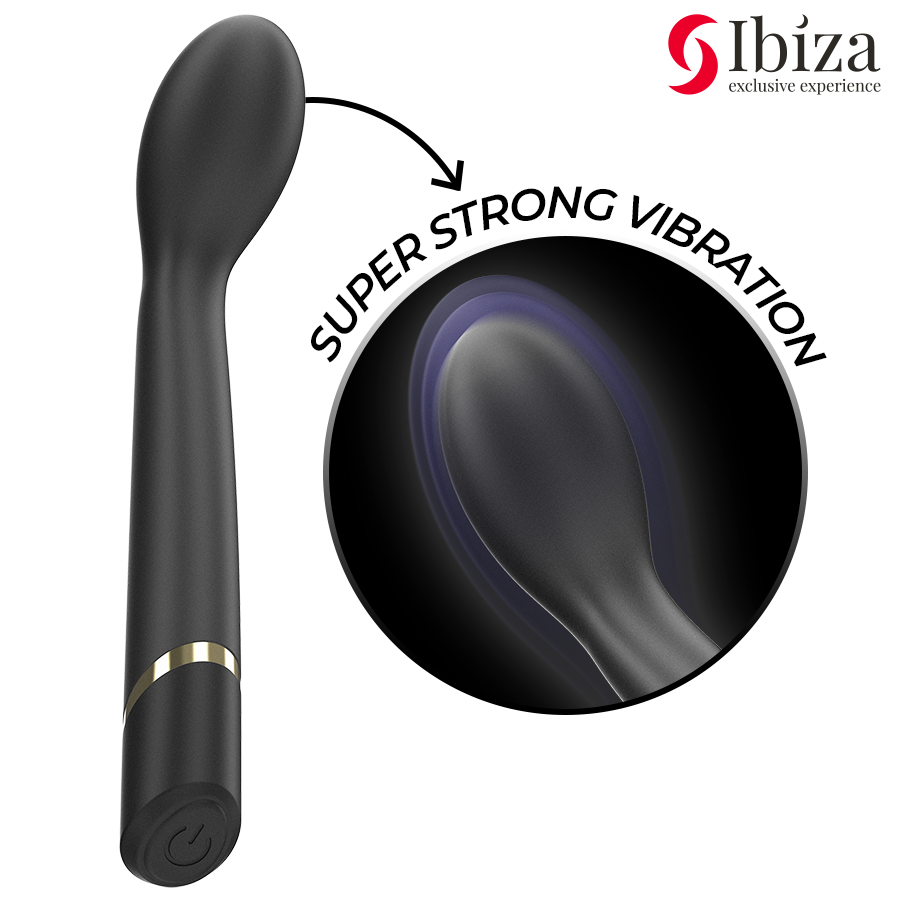 IBIZA - VIBRATEUR POINT G 10 VIBRATIONS RECHARGEABLE