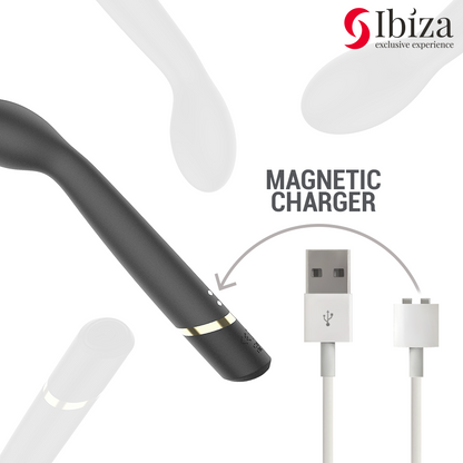 IBIZA - VIBRATEUR POINT G 10 VIBRATIONS RECHARGEABLE