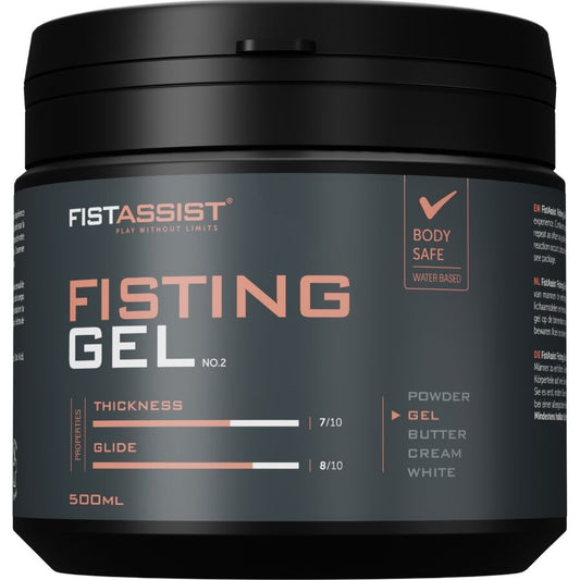 COBECO - FIST ASSIST GEL DE FISTING EXTRA-ÉPAIS À BASE D'EAU 500 ML